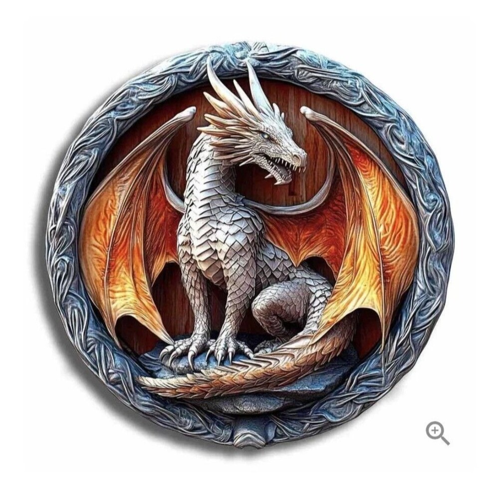 Mystic Dragon Cavern Crafthub Wooden Jigsaw Puzzle Size A5/Small NEW